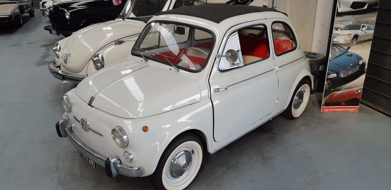 Noleggio Fiat 500 - Noleggio Limousine Roma